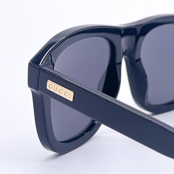 NEW GUCCI MEN BLACK SUNGLASSES - Picture 6 of 7